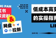 小红书虚拟资料 + 网盘拉新项目全解析：低成本高变现的实操指南